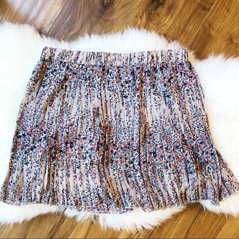 Floral Mini Skirt